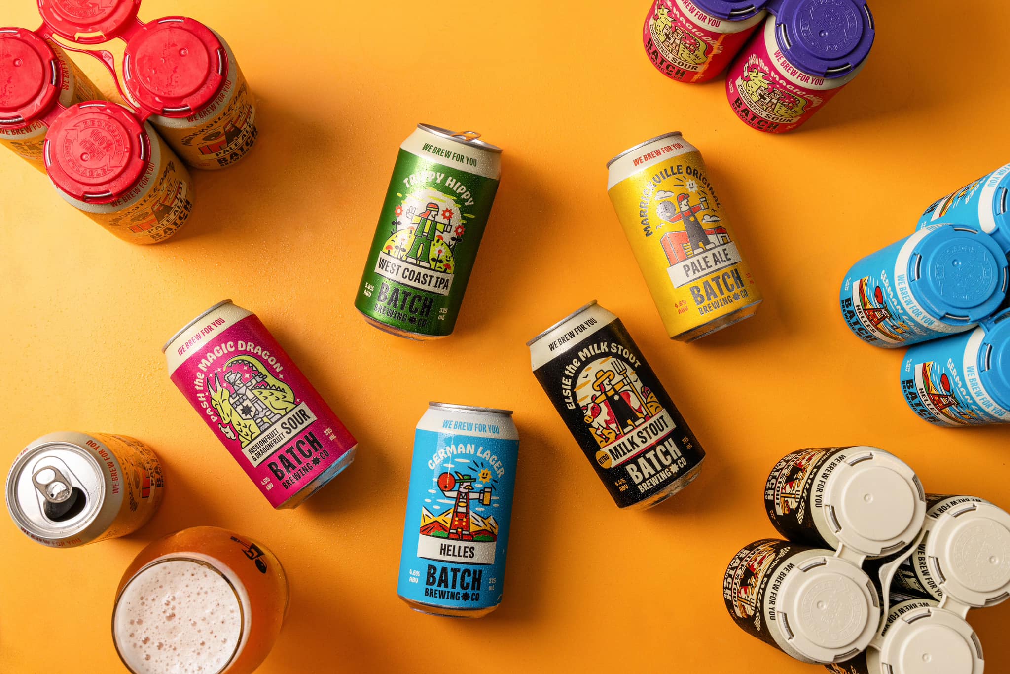 Batch Brewing Co Core Range Beers.jpg