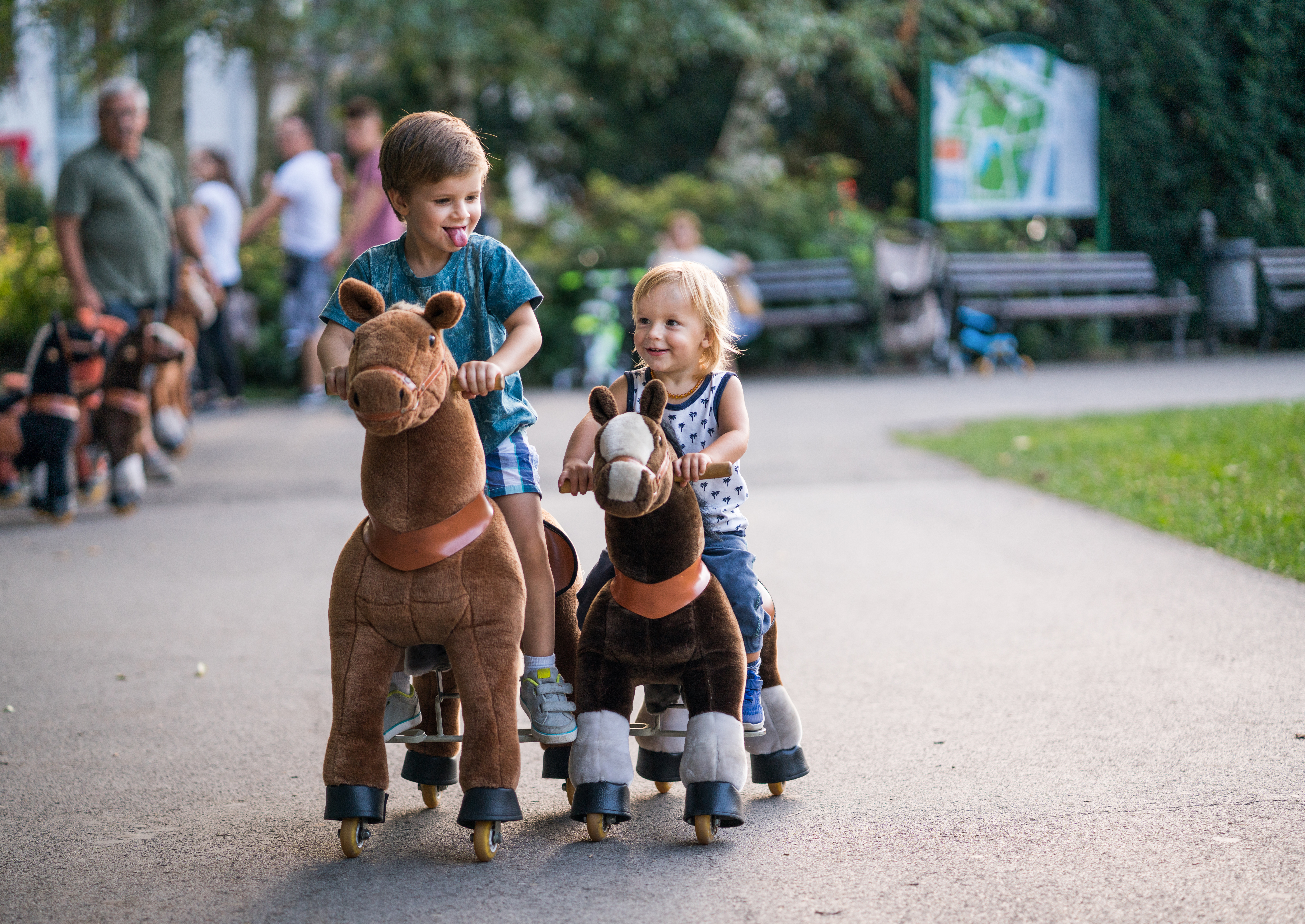 Toy Pony Ride Stock Image.jpg